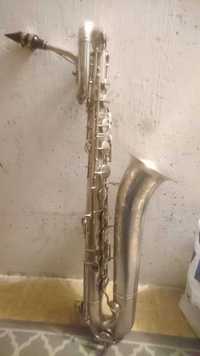 Francuski saksofon barytonowy-Francuski orginał