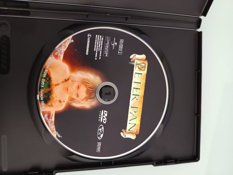 DVD Peter pan    .