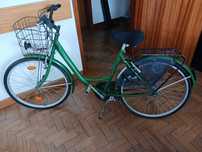 Bicicleta Senhora cidade