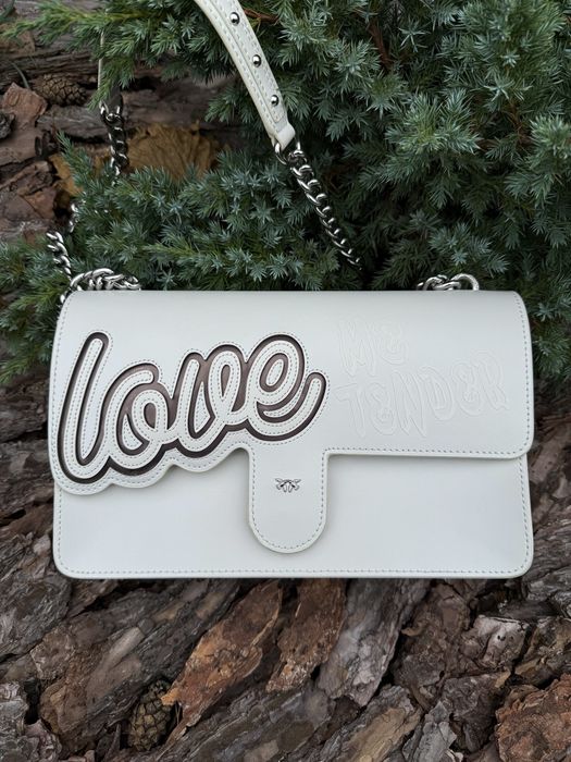 Pinko Love Me Tender Leather Bag сумка шкіряна пінко