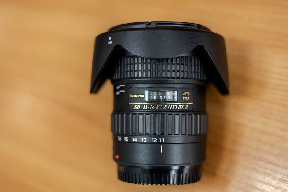 Объектив Tokina 11-16mm, F2.8 aspherical, AT-X 116 pro dx2, байонет EF