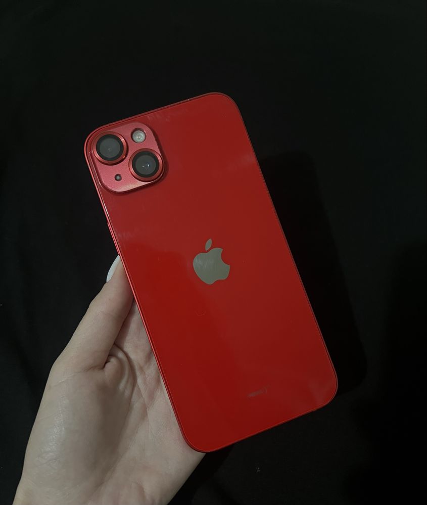 iPhone 14 plus , red,128 gb,neverlock, e-sim