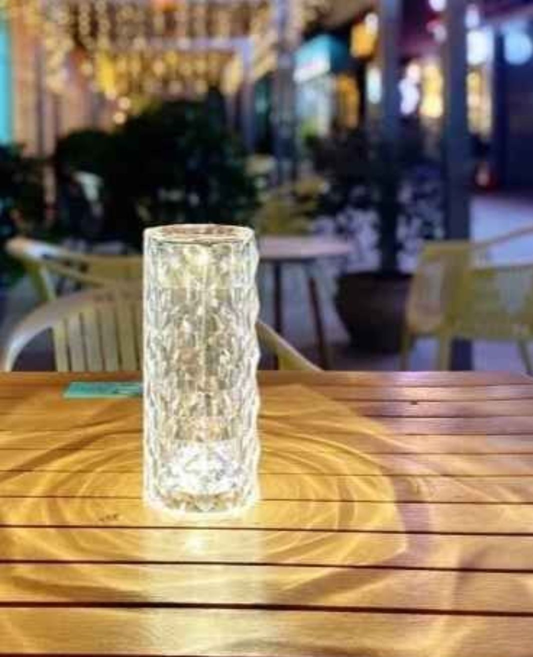 Nowa Lampka kryształowa, Diamentowa,na USB dotykowa
