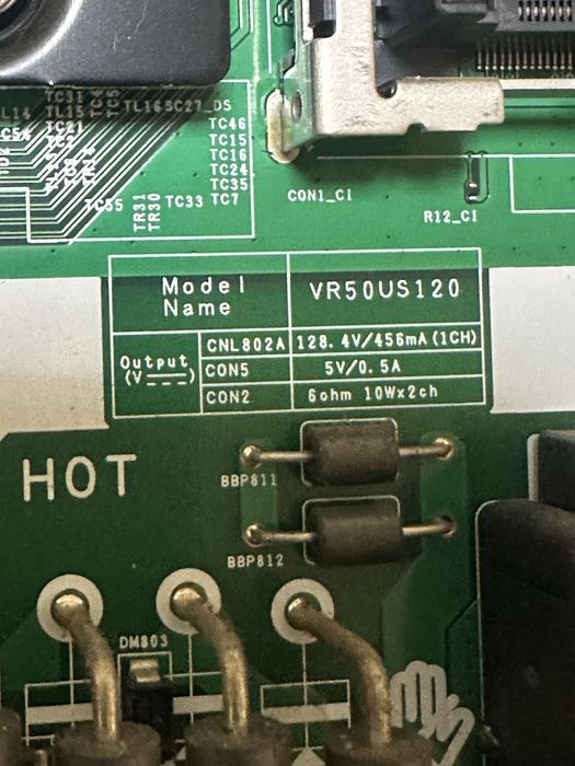 Материнська плата VR50US120 (VR50US120R2/AU Samsung UE50NU7002U