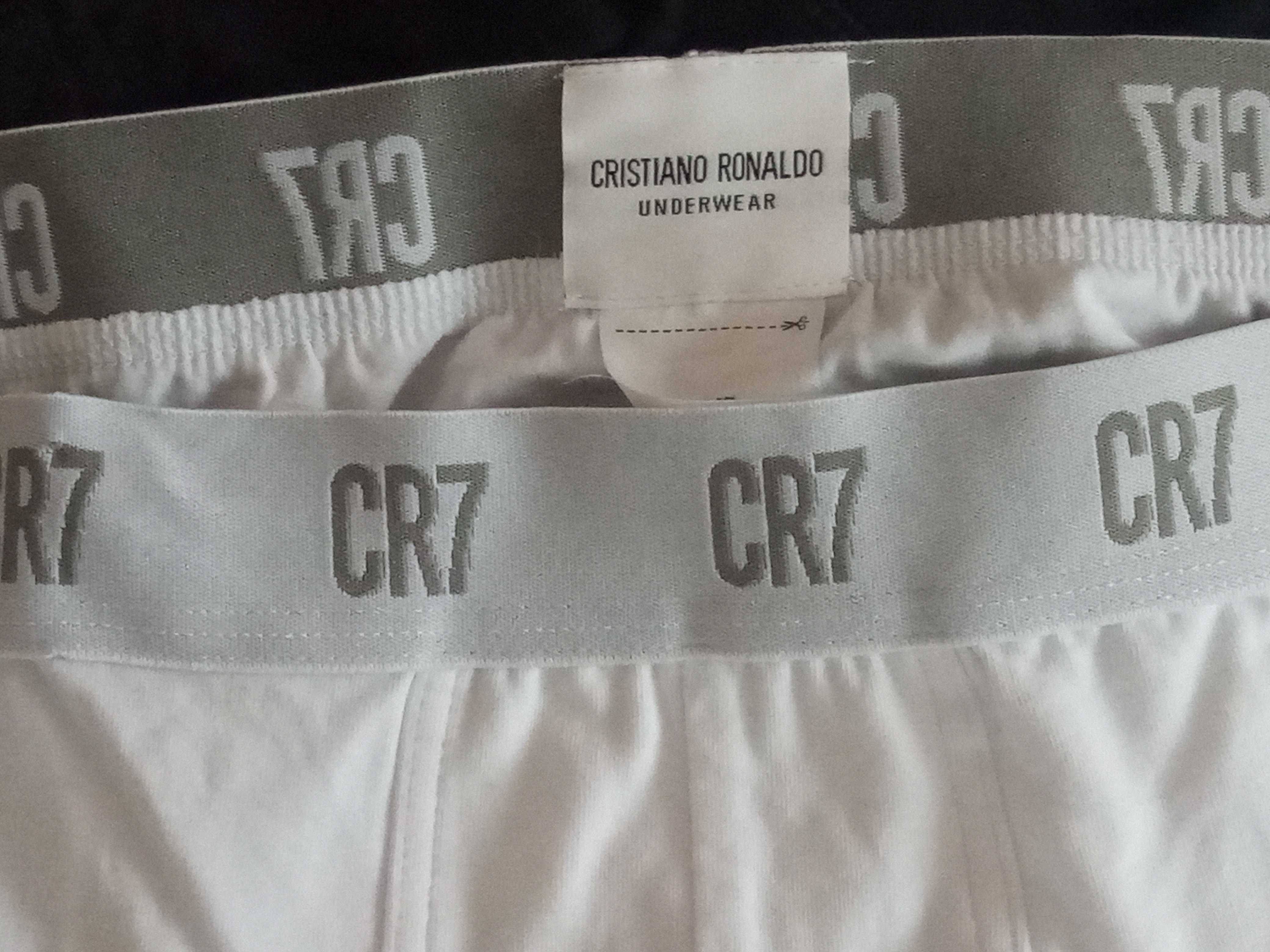 BOKSERKI męskie L  XL Cristiano RONALDO nowe ORYGINALNE czarne białe