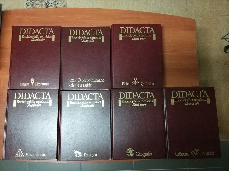 Didacta Enciclopédia Temática 7 volumes