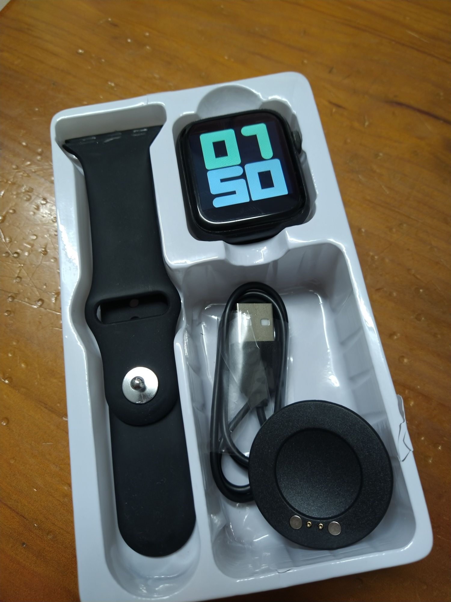Smartwatch Novo com caixa