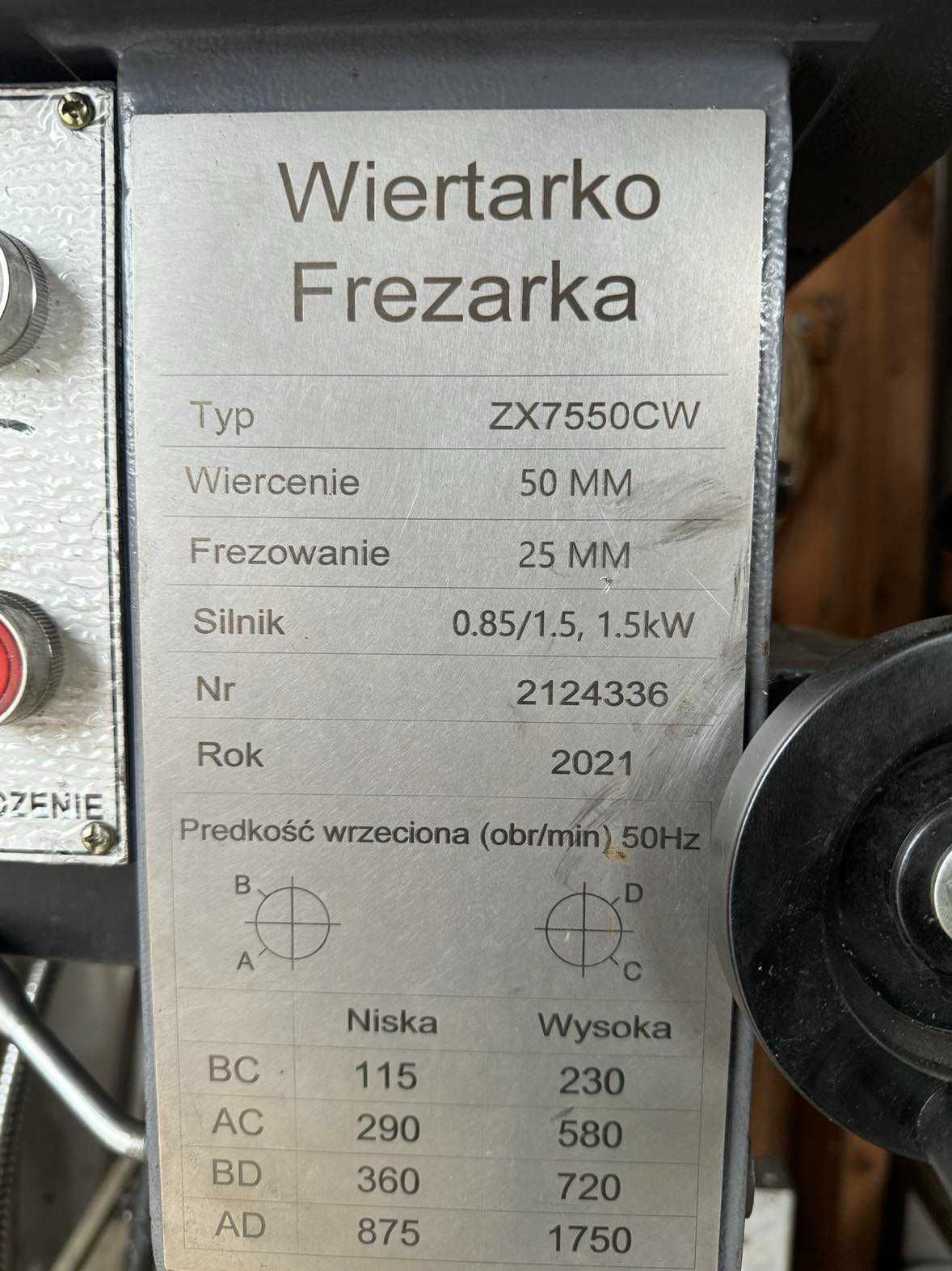 Wiertarko-Frezarka Cormak ZX 7550CW