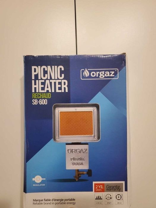 обігрівач газовий портативний керамічний для приміщення та вулиці