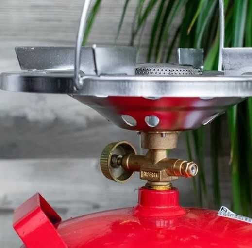 Автономне готування без світла і газу - газовий балон з пальником 8 л