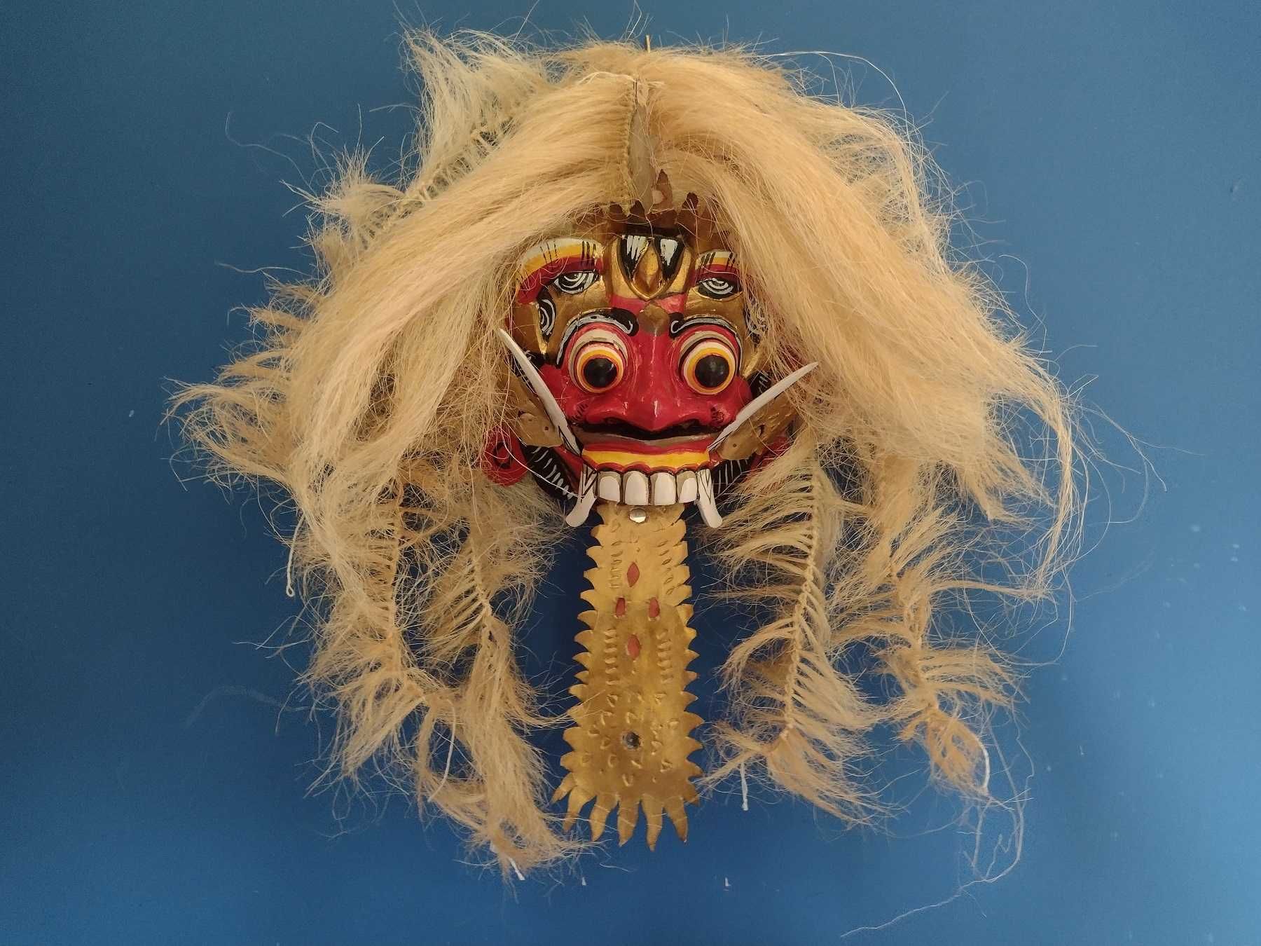 Oryginalna maska - Rangda z wyspy Bali