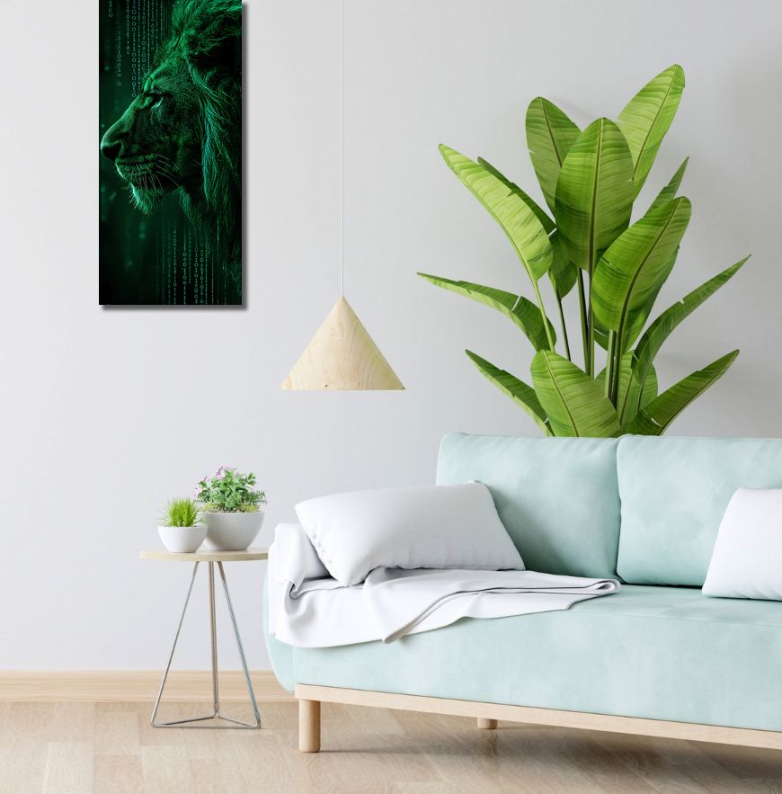 Obraz 30x70cm Kod Siły