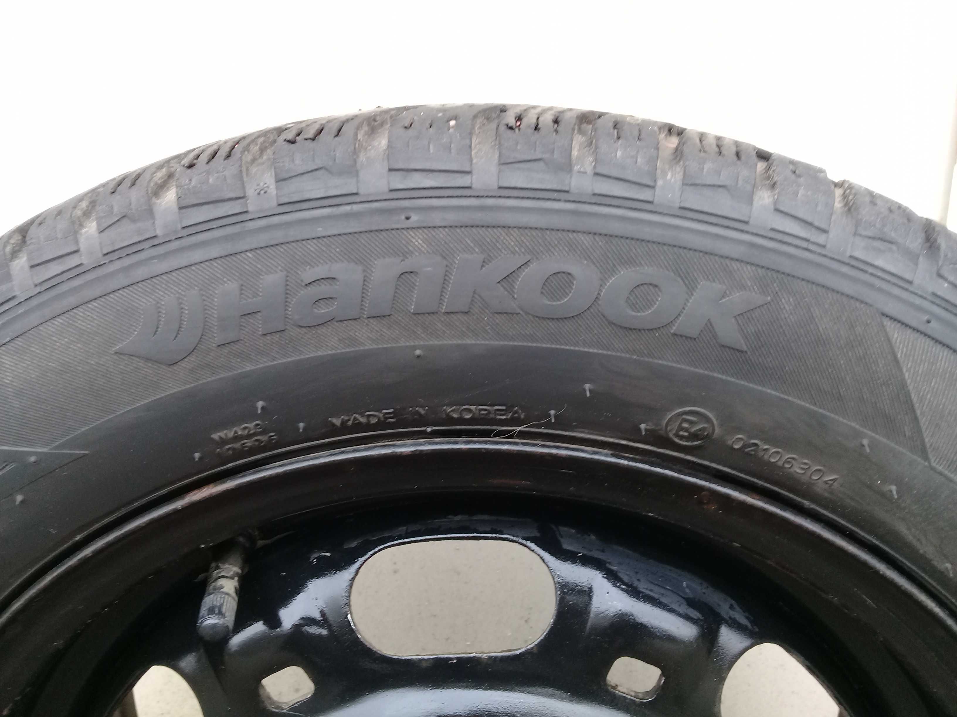 Колеса в зборі зимові Hankook Winter I Pike RS2 185 60 R14 диски 4х100