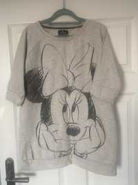 Bluza House Mickey Mouse M szara beżowa