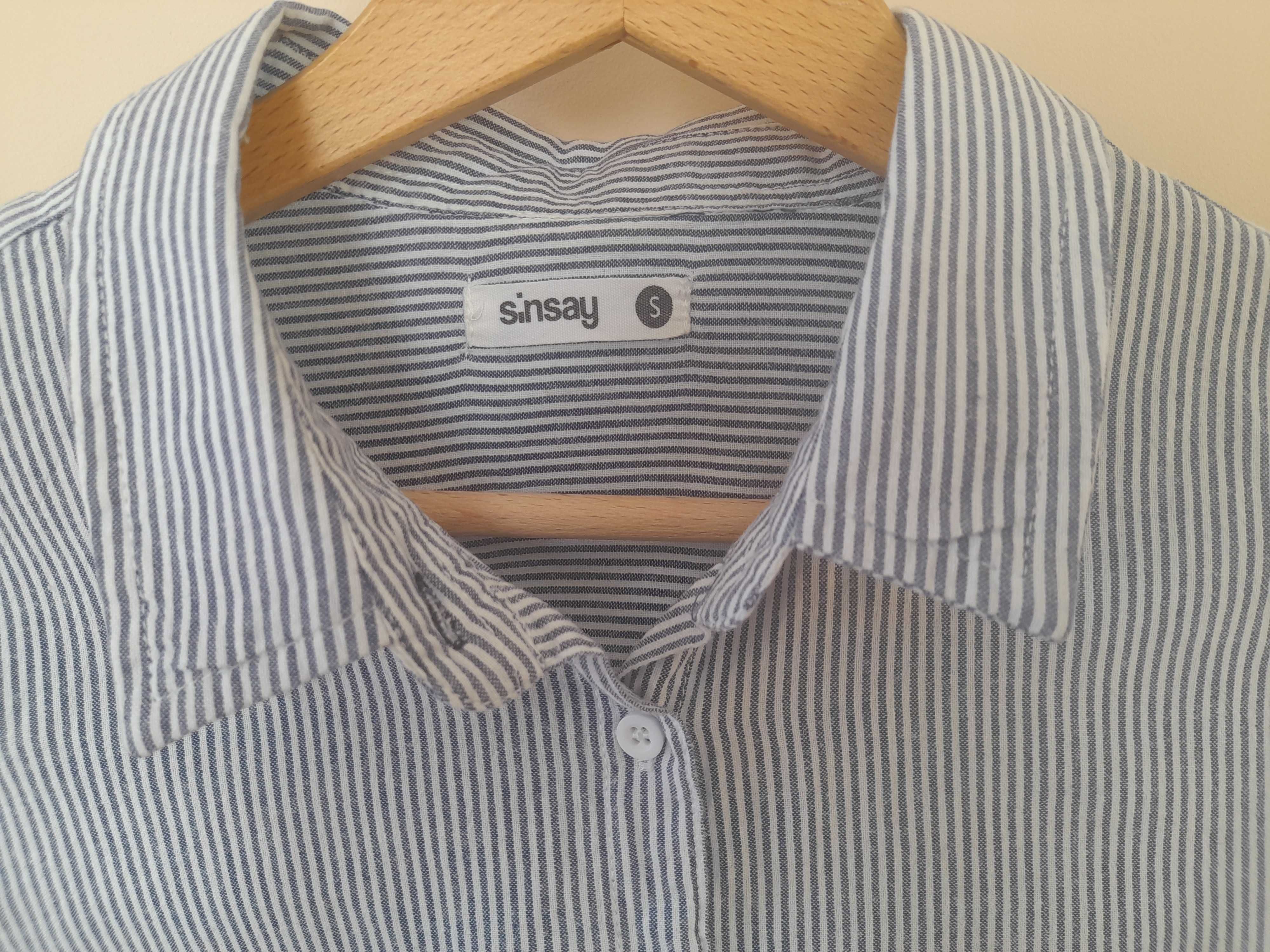 Elegancka koszula damska w paski, Sinsay, S
