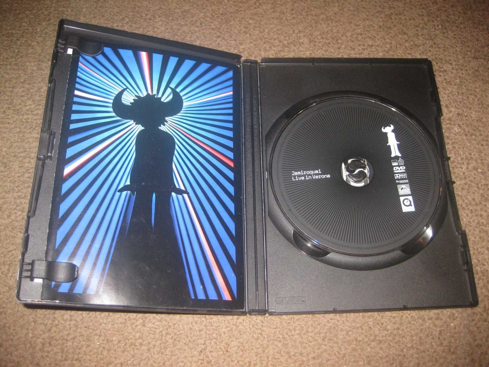 DVD Musical dos Jamiroquai "Live In Verona"