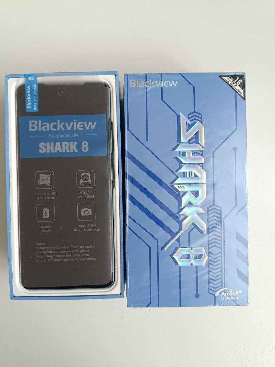 SHARK8,BlackviewSHARK 8, Blackview SHARK 8 8/128Gb, mediatek Helio G99