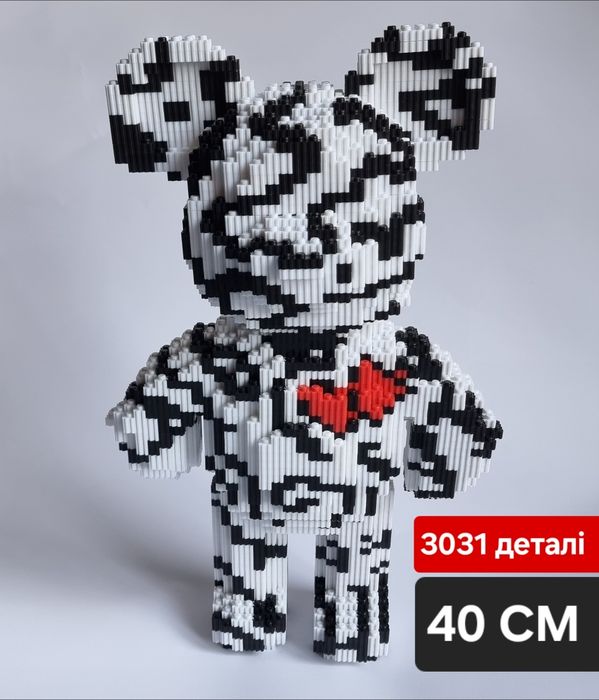 Конструктор,  3Д Ведмідь, 3000 деталі,  Magic block