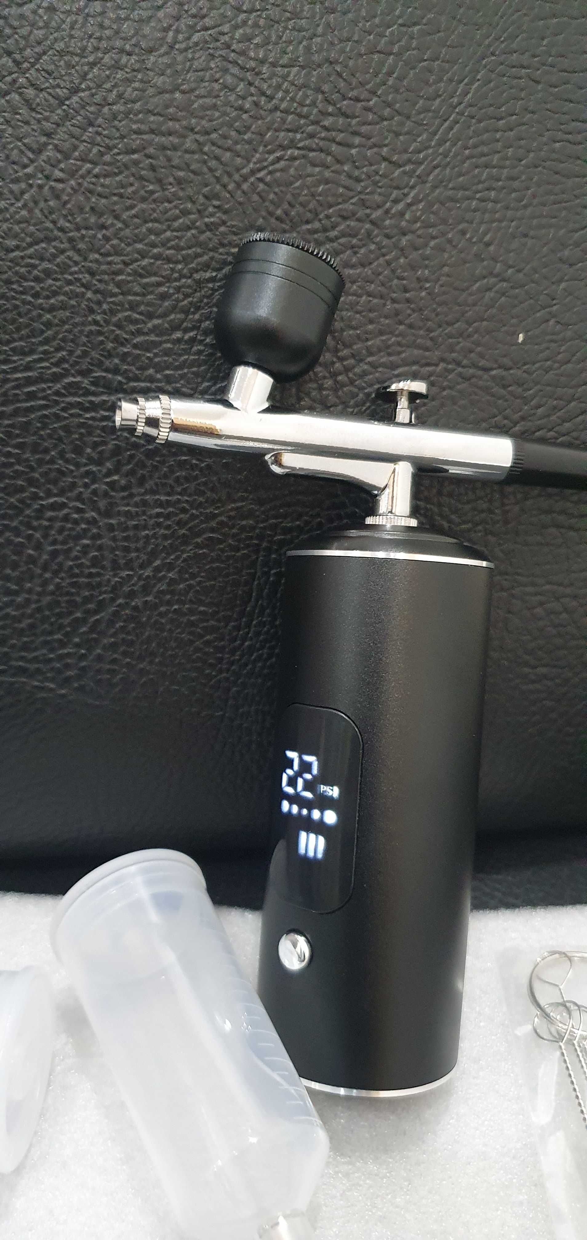 Caneta aerografia com micro compressor