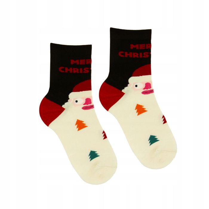 Moraj Skarpety Świąteczne 3-Pary Prezent 35-38