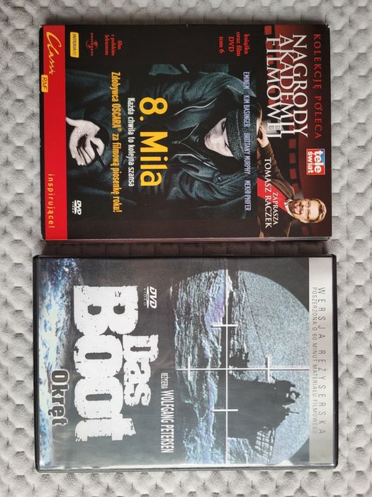 Pakiet Filmów DVD Dramat Das Boot 8 Mila