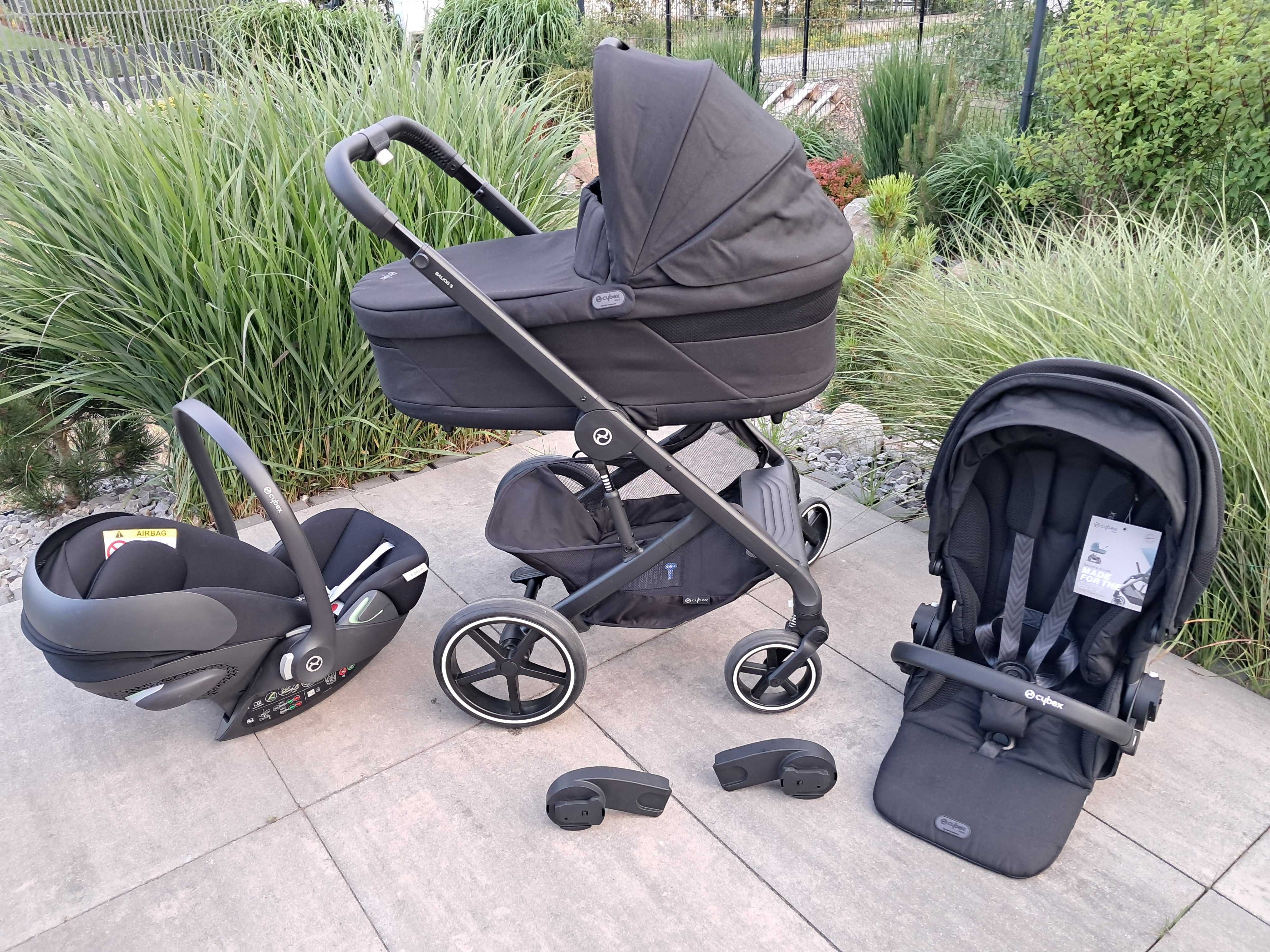 Wózek Cybex Balios S 3w1 Moon Black  GWARANCJA 1,5 roku  Warto Polecam