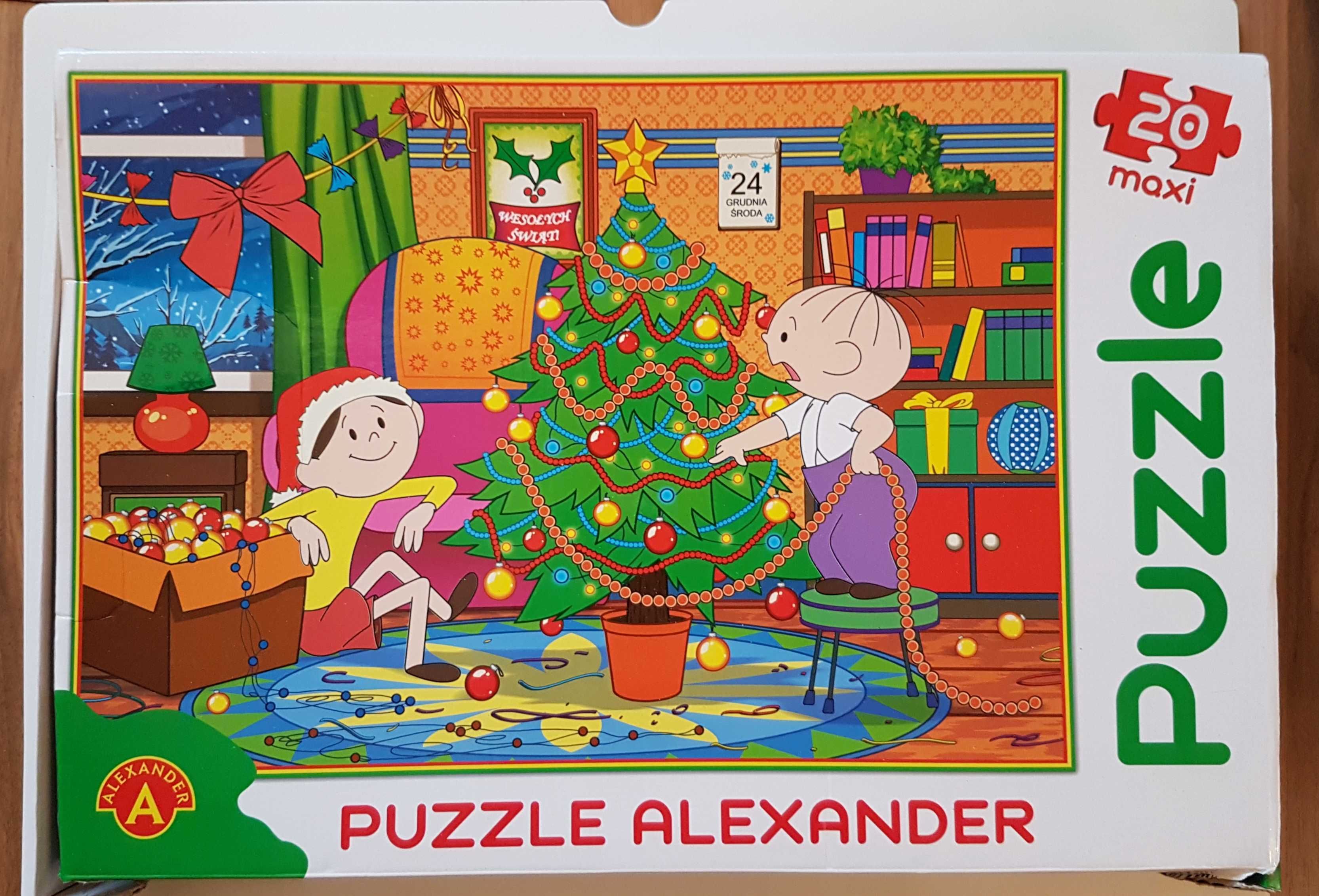 Puzzle MAXI Bolek i Lolek jak nowe