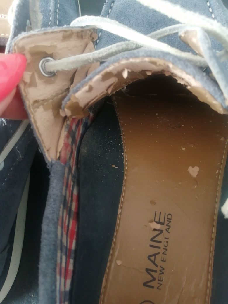 Mokasyny zamszowe buty męskie