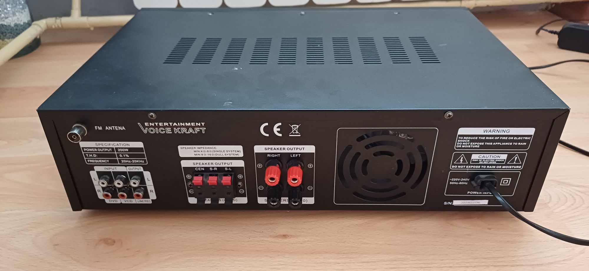 Wzmacniacz Voice Kraft AV-808USB
