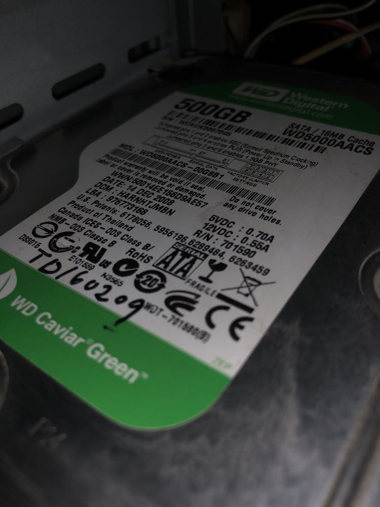 Продам комп‘ютер intel hdd 500 gb