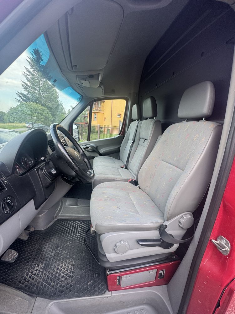 VW Crafter 2.5 TDi L2H3 Klima Xenon Alufelgi Średniak Blaszak