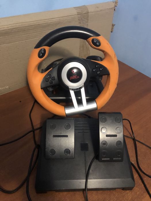 Ігровий Руль Speedlink Drift OZ + Педалі, у ідеальному стані