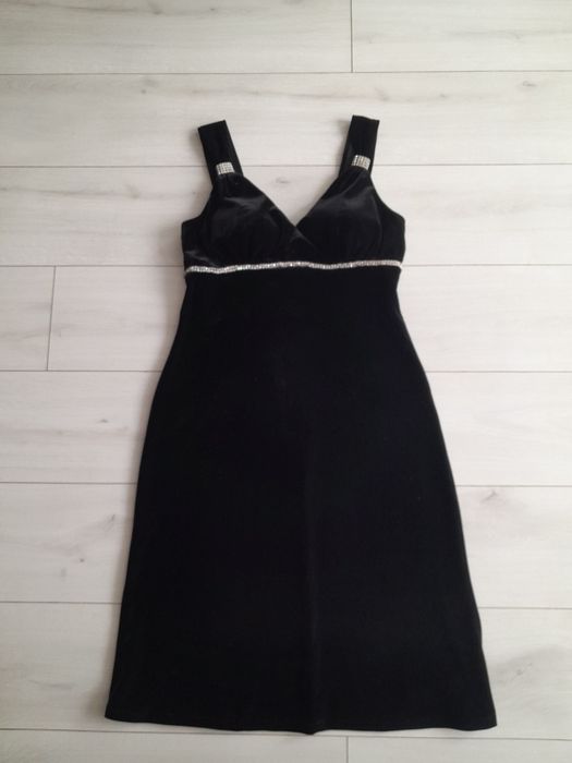 Платье вечернее коктейльное черное