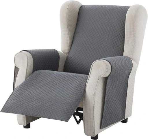 Pokrowiec na fotel Textil Home SZARY
