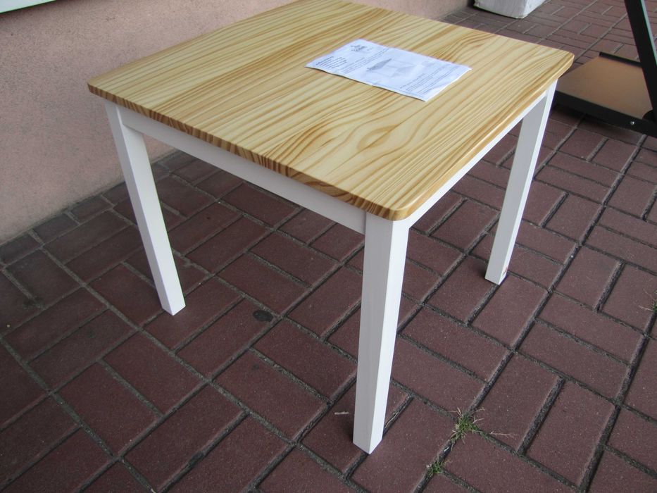 Pinolino Stół dziecięcy stolik Fenna, z litego drewna wys. 51cm