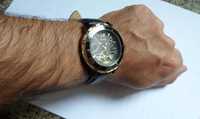 Мужские люксовые часы с позолотой Timex SL Automatics T2M931 "PREMIUM"
