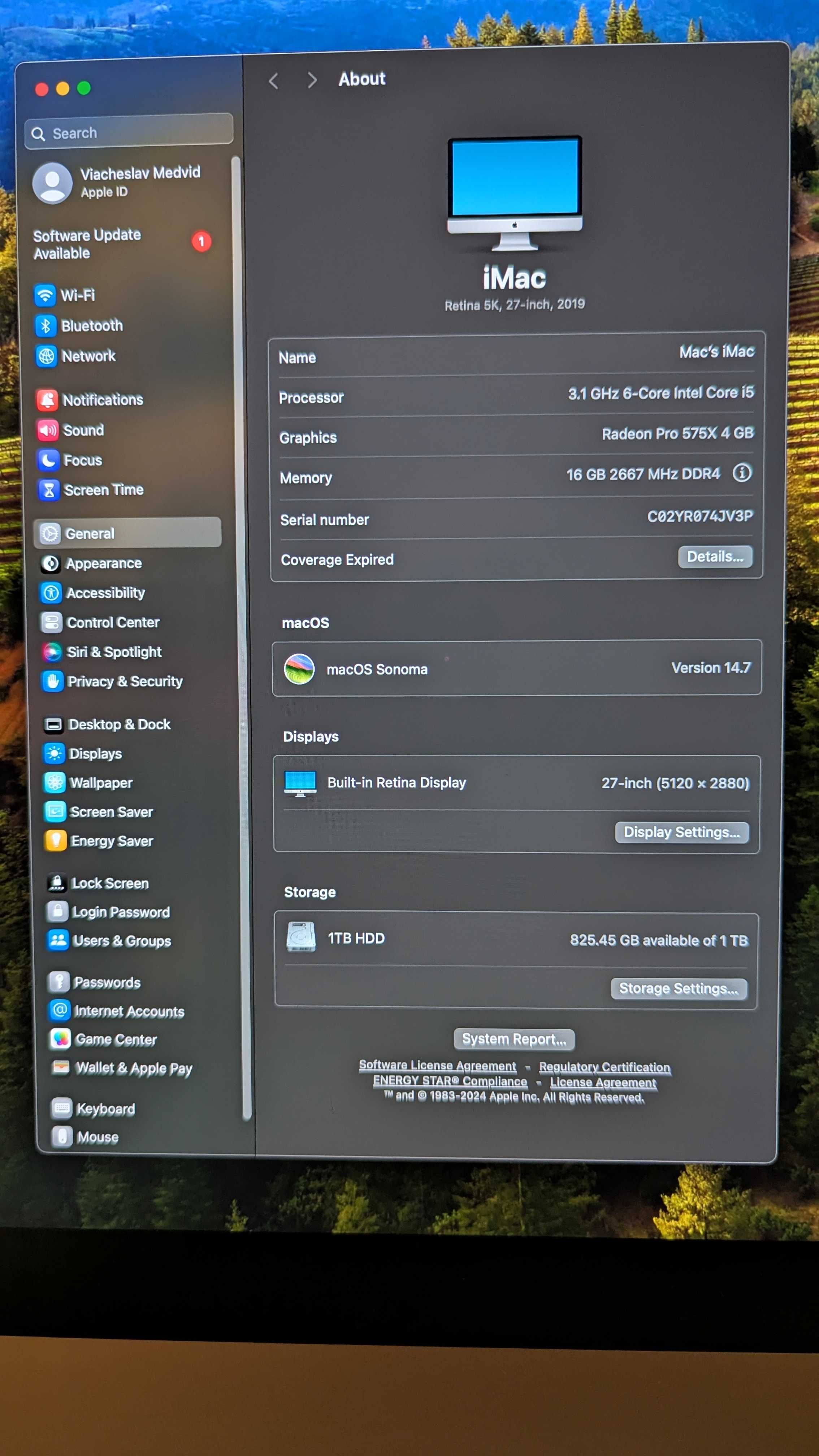 IMac 27 дюймів 2019