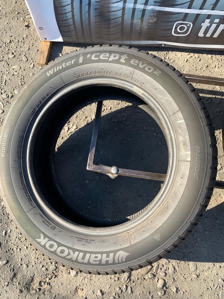 Шини 225/60 R17 Hankook 2023p зима 7/7,6мм