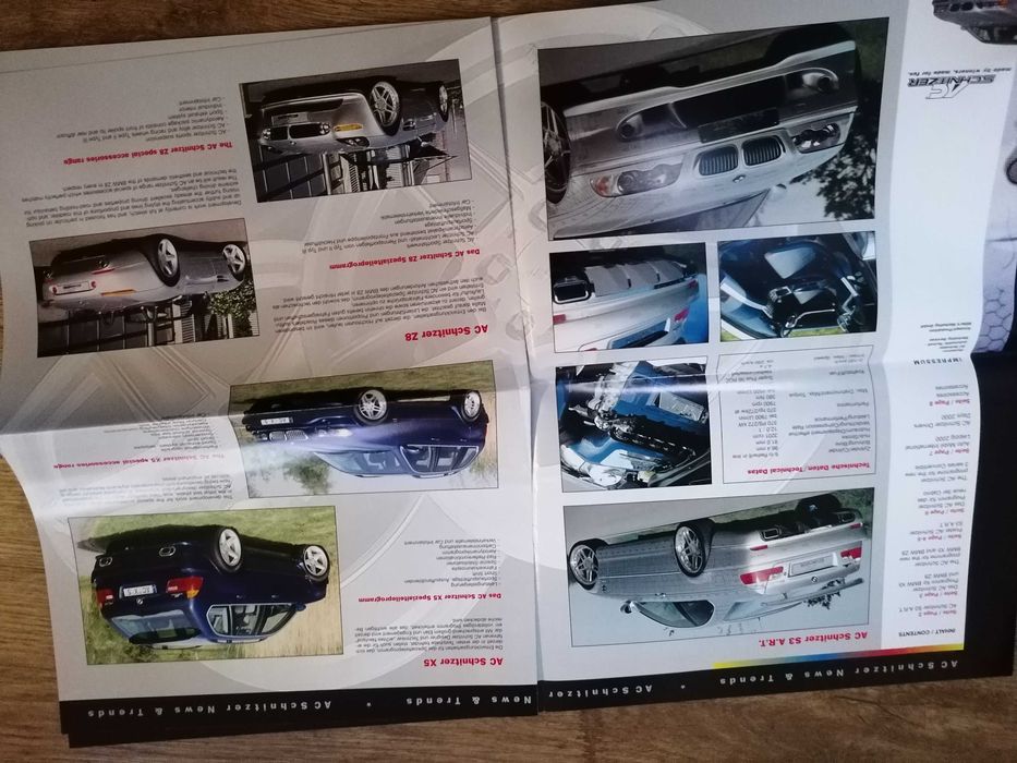 Prospekt AC Schnitzer BMW 3 E46