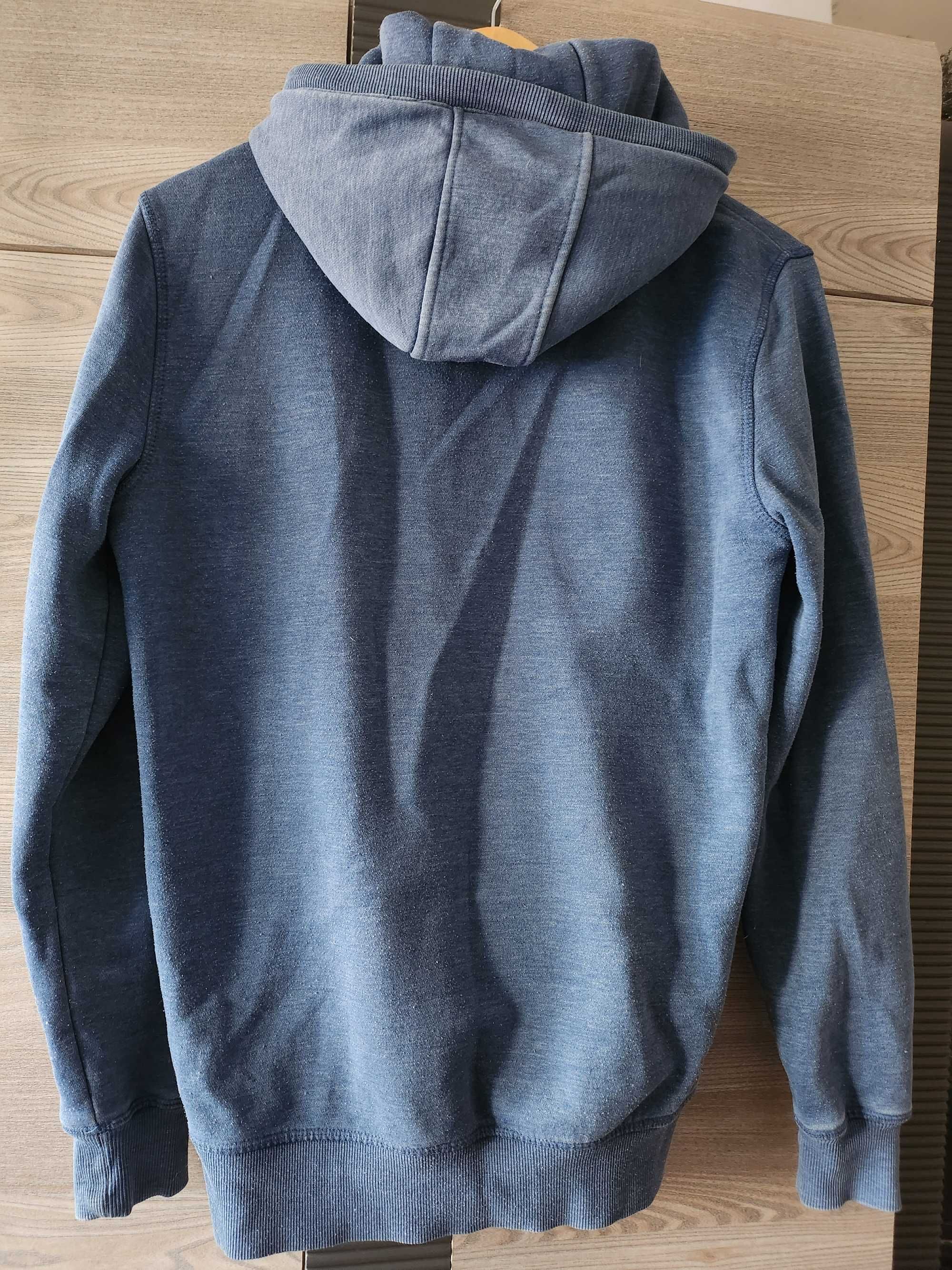 Bluza z kapturem HAUSE BASIC, ciemnoniebieska, rozmiar S