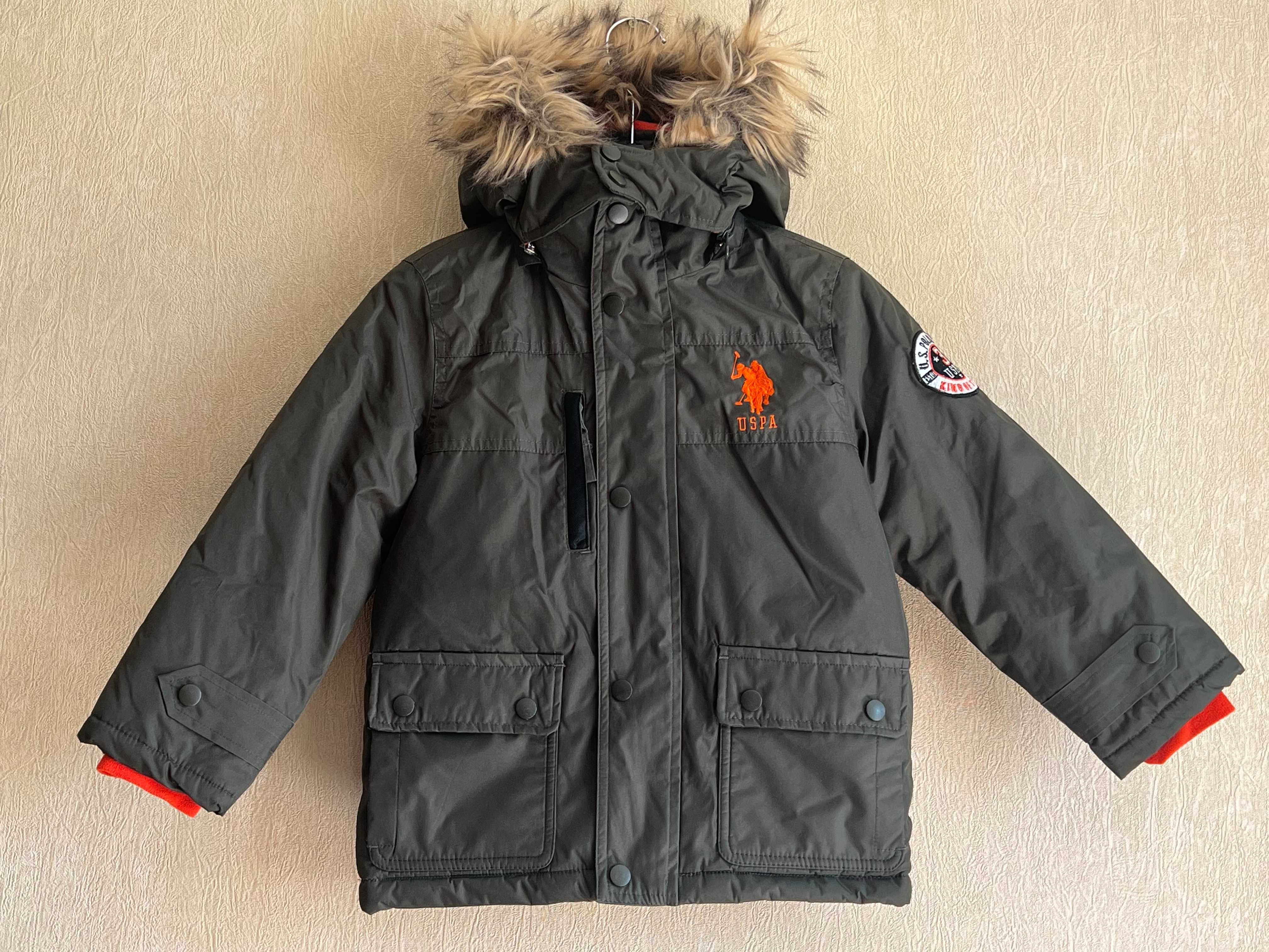 Куртка  U.S. Polo Assn. на хлопчика 5-6 років