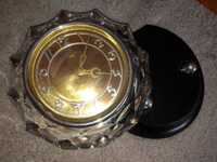Настольные часы Majak (11 Jewels) Маяк в хрустальном корпусе СССР