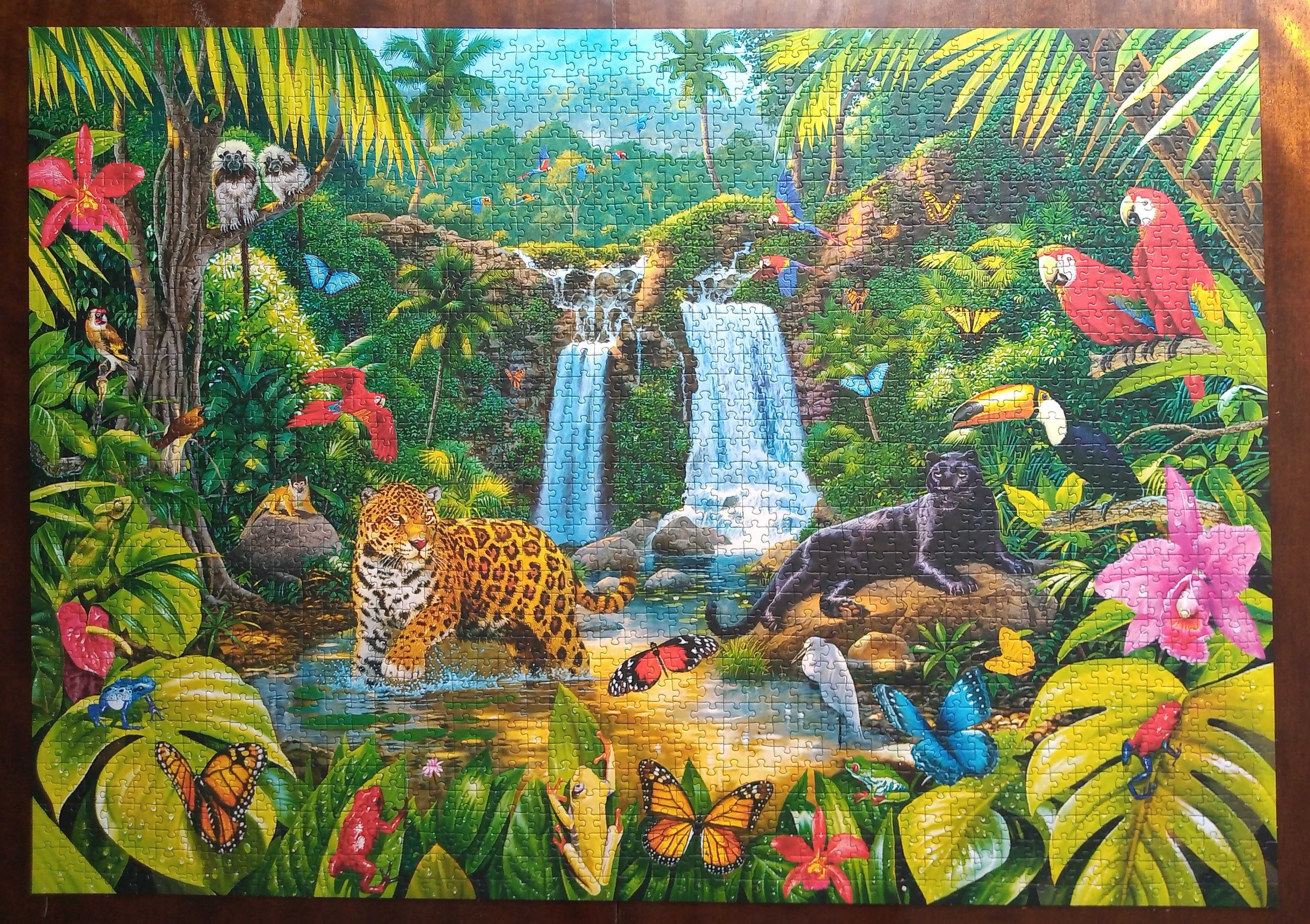 Puzzle trefl 2000 las tropikalny