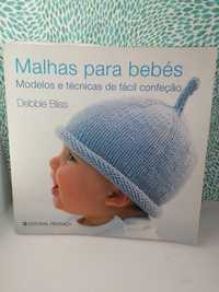 Livro "Malhas para bebés"
