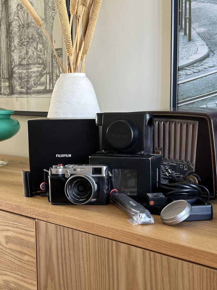 Fujifilm x100f com acessorios