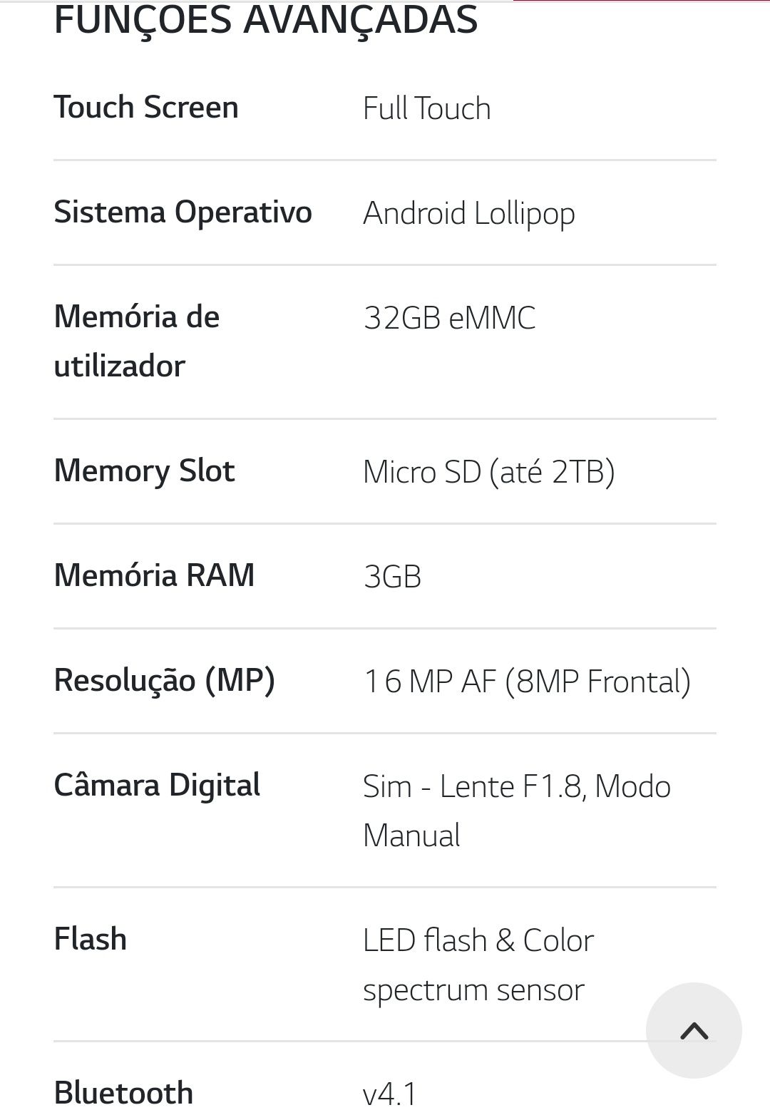 Telemóvel / Smartphone LG G4