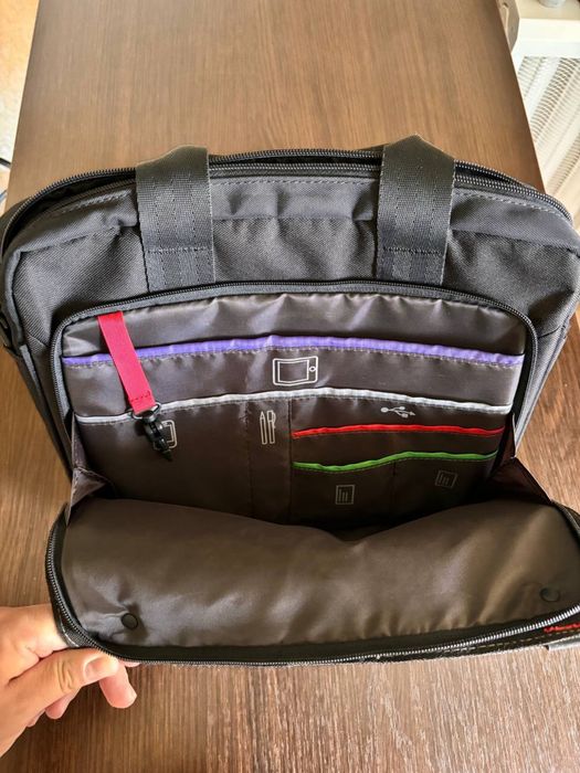 Сумка для ноутбука Targus classic 14” black/Red