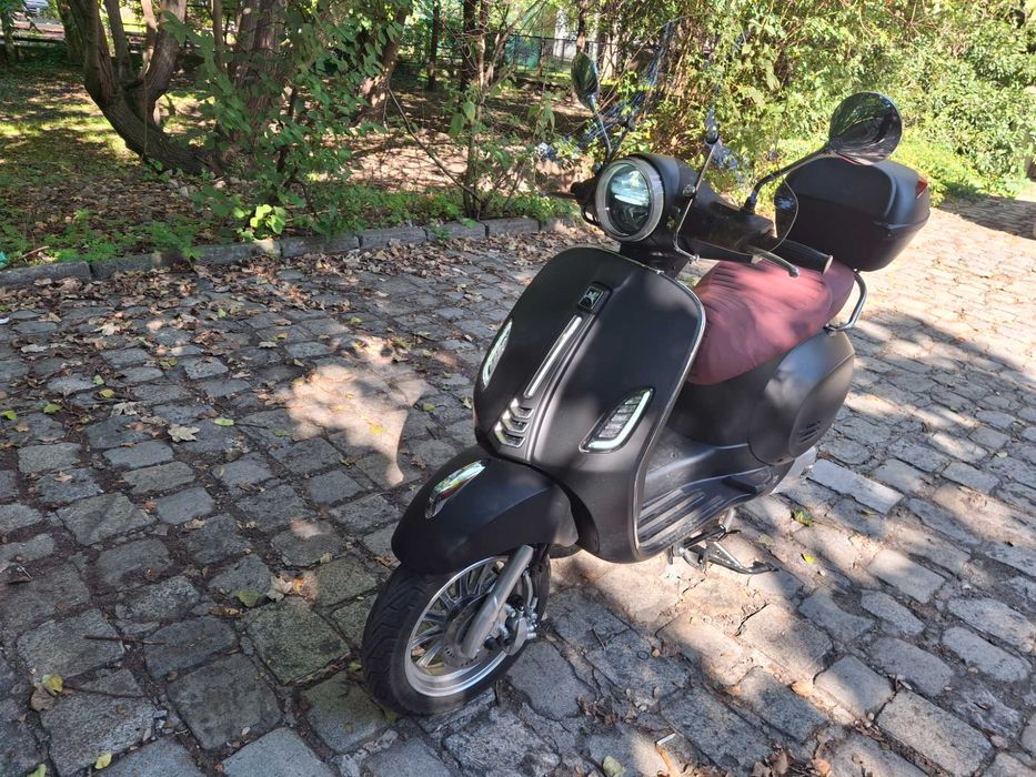 Skuter romet retro 125 rok prod. 2024 rej. 2025 vespa 300 km przebiegu