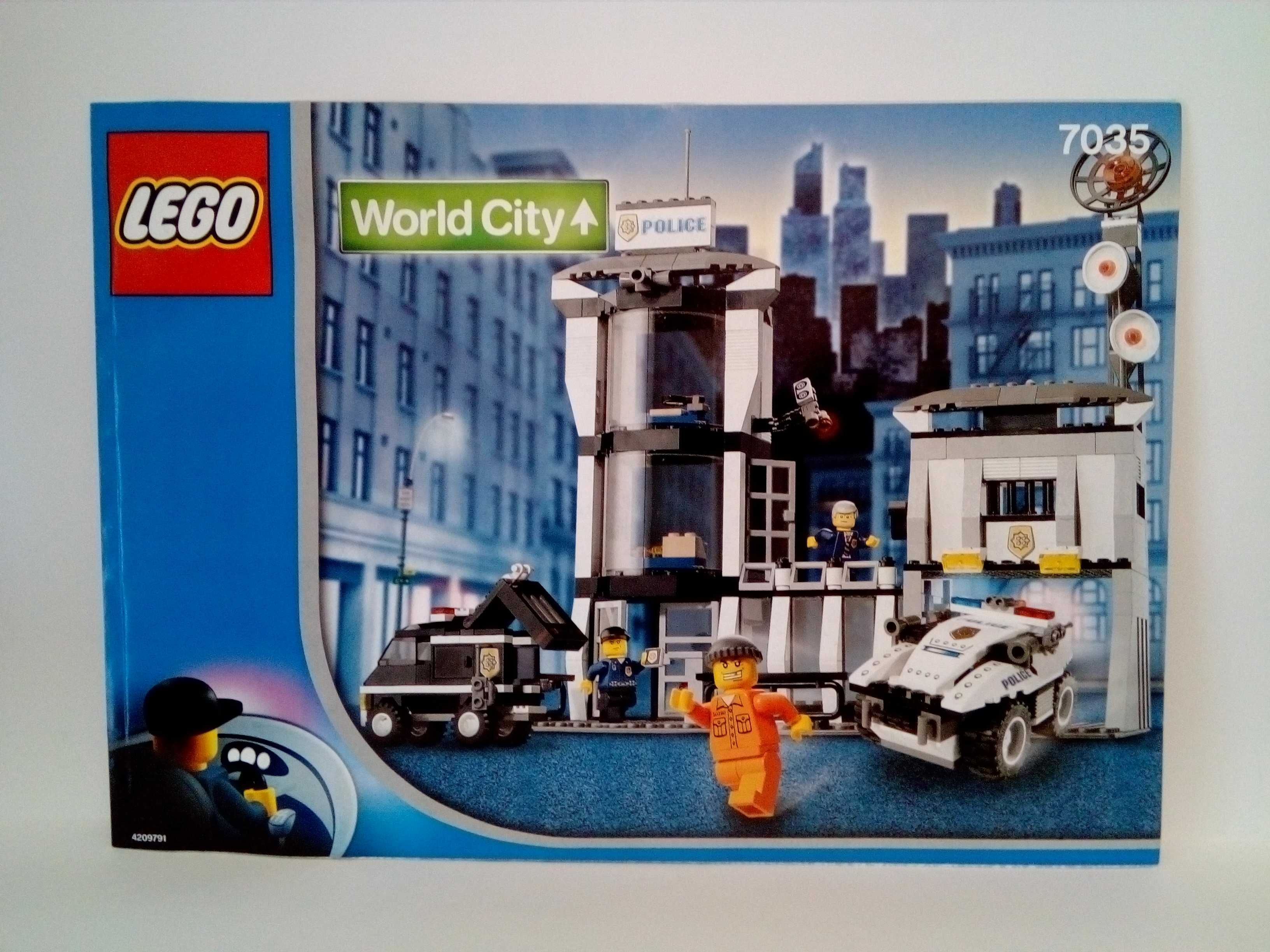Lego manuais de construção como novos
