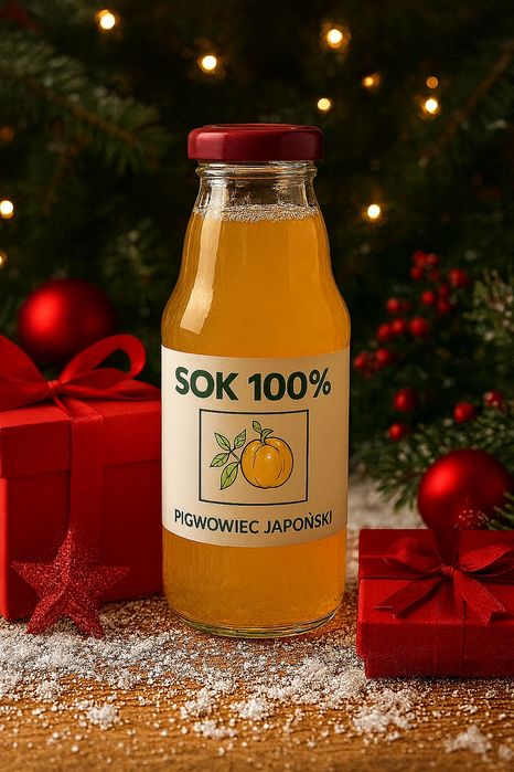 Pigwiwiec Japoński  SOK 100%- Bez cukru i konserwantów